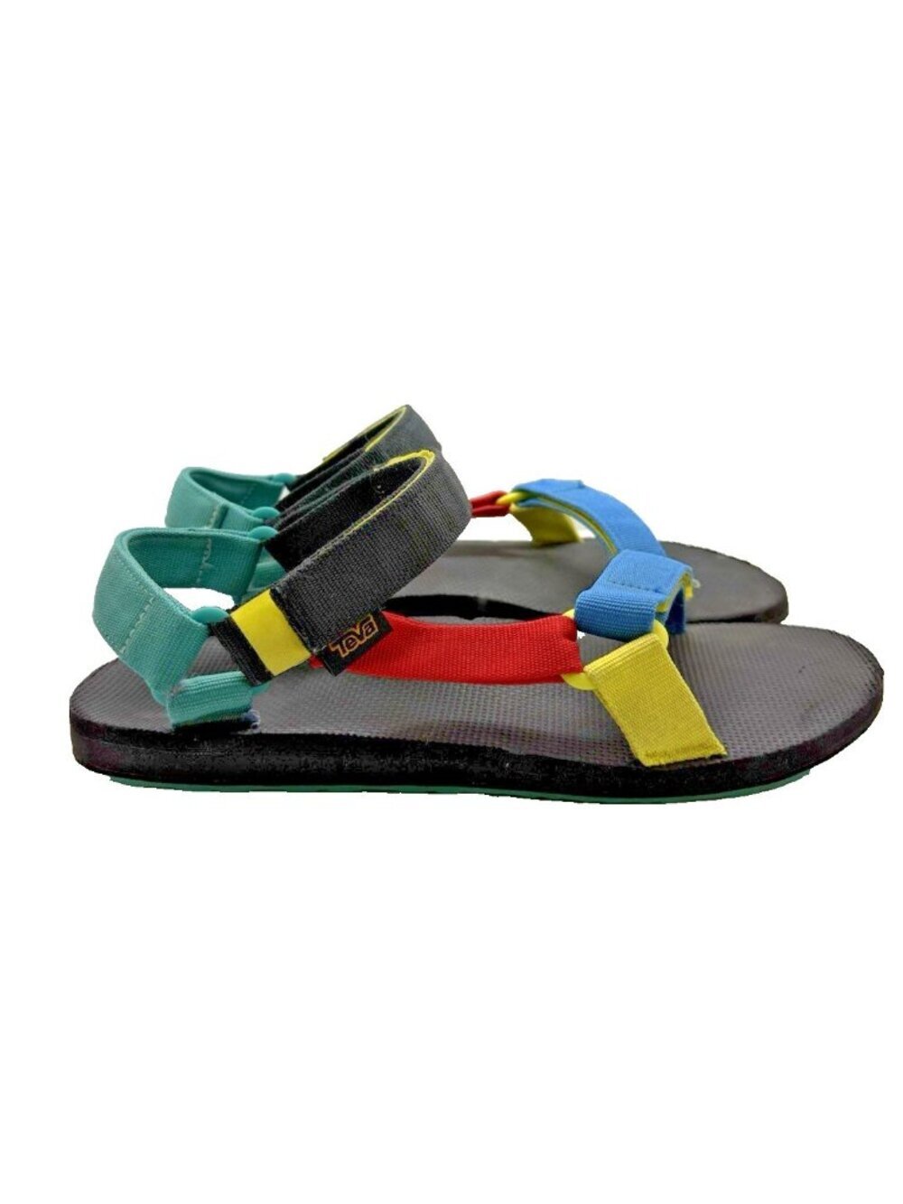 Teva Original Universal Strappy 90's Multi Color Men's Sandals Sz 13 US 1004006